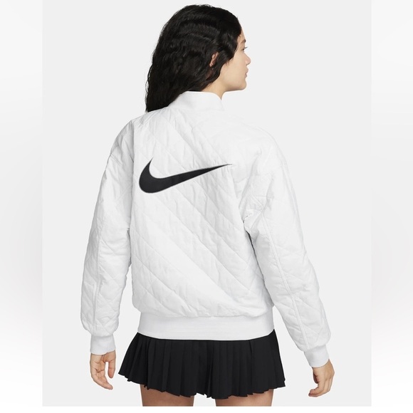 Nike Jackets & Blazers - Nike Sportswear Women's Reversible Varsity Bomber Jacket size Large